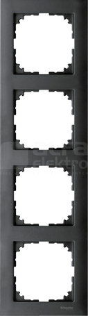 MERTEN M-PURE antracyt Ramka 4-krotna