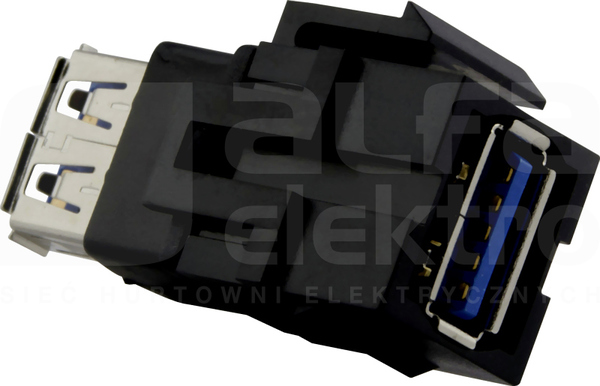 MERTEN SYSTEM M USB 3.0 KEYSTONE Mechanizm gniazda multimedialnego