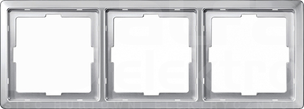 MERTEN ARTEC aluminium Ramka 3-krotna