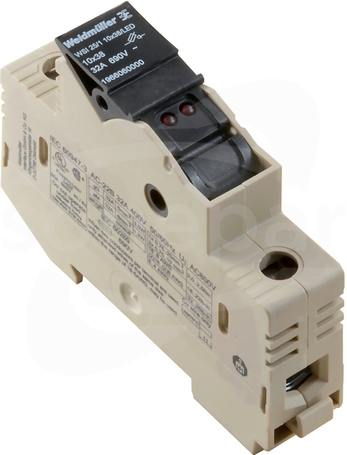 WSI 25/1 10X38/LED 690V Zacisk bezpiecznika