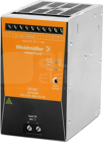 PRO DCDC 480W 24V 20A Przetwornik DC/DC