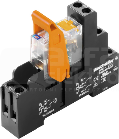RCIKIT 24VDC 1CO LD/PB Zestaw przekaźnikowy