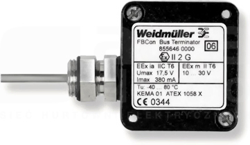 FBCon Term.D Ex FM Terminator magistrali PROFIBUS