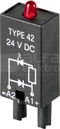 RIM 2 6/24VDC Moduł LED