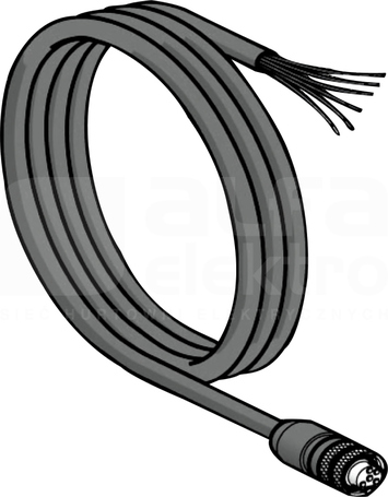 XSZPCR30 30m KABEL Z KONEKTOREM