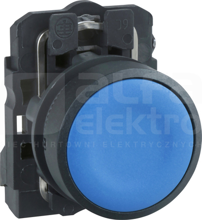 XB5AA61N niebieski Przycisk z samo.powrotem