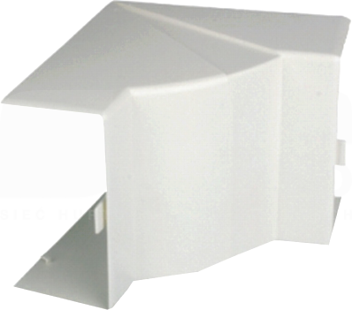 CONNECT 90x55mm czysty biały Kąt wewnętrzny regulowany CABLOPLUS