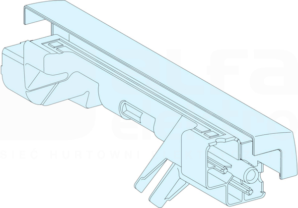 Wspornik pojedynczy RAL9001 IP55 PRISMA