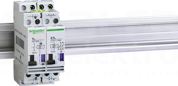 ETL 2P 16A 230/240VAC 110VDC M9 Rozszerzenie przekaźnika impulsowego