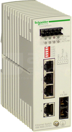499NSS25101 SWITCH 4TX/1FX SM