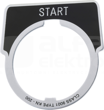9001KN201 ETYKIETA START