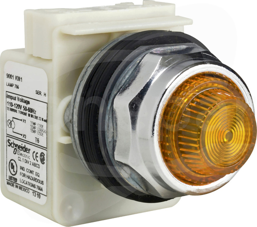 9001KP1A31 LED pomarańczowa 110/120V AC BA9s Dioda