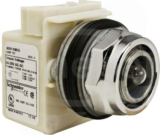 9001KP35 podświetlająca 28V 30 mm typ K +opcje Lampka