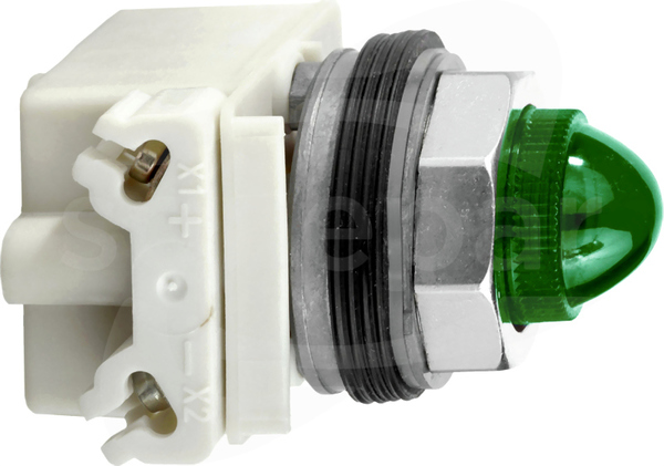 9001KP35G9 LED zielona 24/48V AC/DC BA9s FI30 Dioda