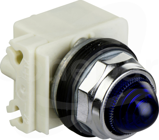 9001KP7L9 FI30 niebieska BA9s 220/240VACIP66 Lampka