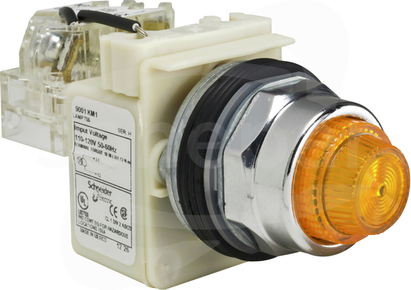 9001KT1A31 podświetlająca 120VAC 30mm K +opcje Lampka