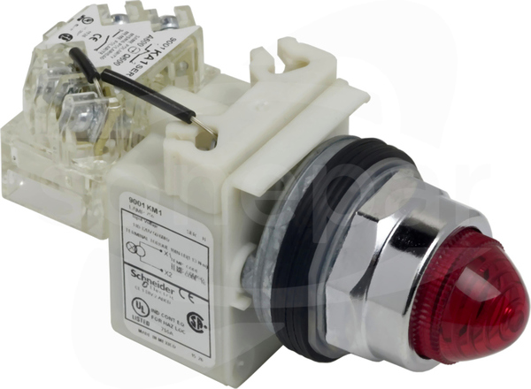 9001KT1R9 podświetlająca 120VAC 30mm typ K +opcje Lampka