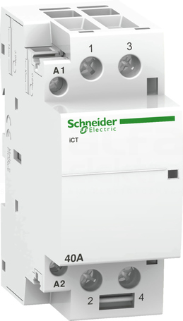 ICT 40A 2NO 220/240VAC 60Hz Stycznik modułowy