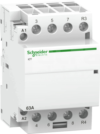 ICT 63A 3NO+1NC 220/240VAC 50Hz Stycznik modułowy