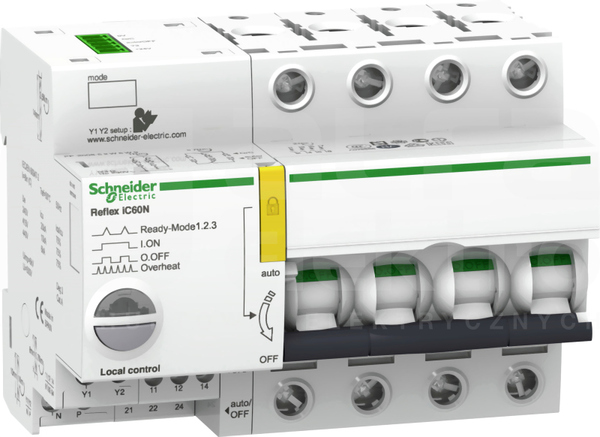 REFLEX iC60N TI24 4P C25A 10kA Wyłącznik nadprądowy izolowany