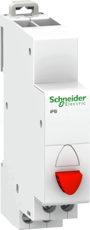 IPB 1P 1O CZERW. Przycisk