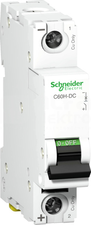 C60H-DC 1P C0,5A 250VDC Wyłącznik nadprądowy