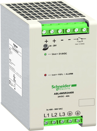 ABL4WSR24400 3x400-500V/24V ZASILACZ IMPULSOWY 40A