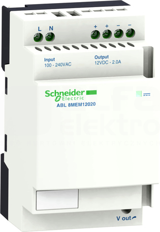 ABL8MEM12020 ZASILACZ MODUŁ. 100..240V/12VDC 2A