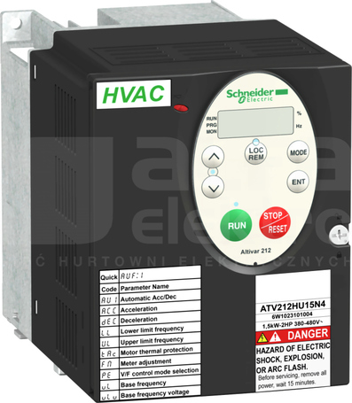 ATV212HU15N4 1,5kW 3x400VAC IP21 Falownik