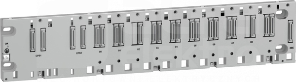 BMEXBP1002 10-sloty Podstawa do PLC