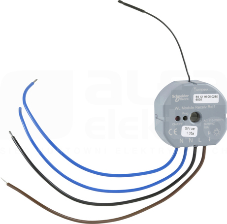 UNICA WIRELESS 4-wyj. Odbiornik RF uniwersalny