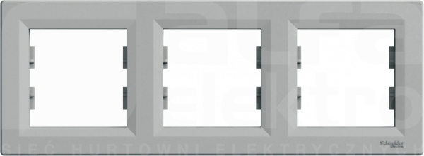 ASFORA aluminium Ramka 3-krotna pozioma