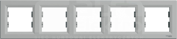 ASFORA aluminium Ramka 5-krotna pozioma