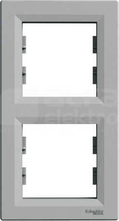 ASFORA aluminium Ramka 2-krotna pionowa