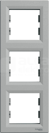 ASFORA aluminium Ramka 3-krotna pionowa