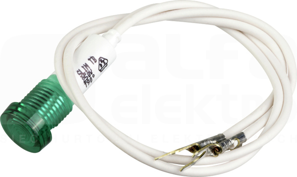GV2 220V zielony Wskaźnik świetlny neonowy