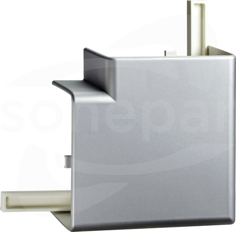 Optiline 45 ISM10353 90° PC ABS aluminium Kolanko