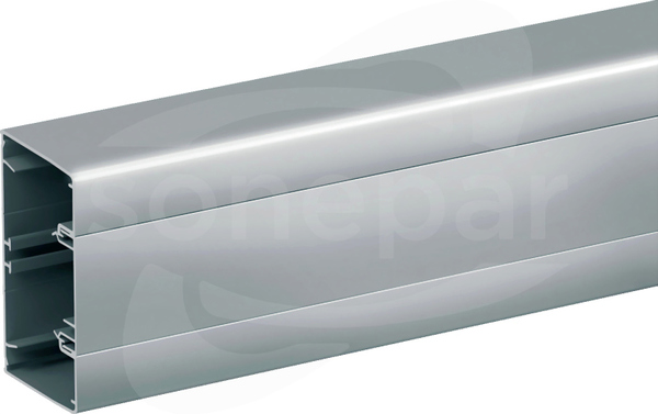 ISM10250 95x55mm - aluminium - naturalny - 2000mm Kanał instalacyjny
