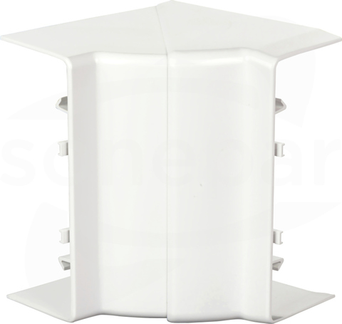 ISM10301P 140 x 55mm - PC/ABS - biel polarna Łącznik narożny wewnętrzny