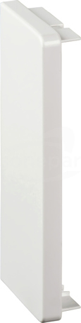 ISM10304P 140 x 55mm - PC/ABS - biel polarna Zaślepka