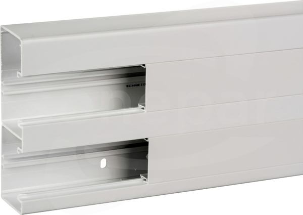 ISM10400P 165 x 55mm - PVC - biel polarna - 2000mm Kanał instalacyjny
