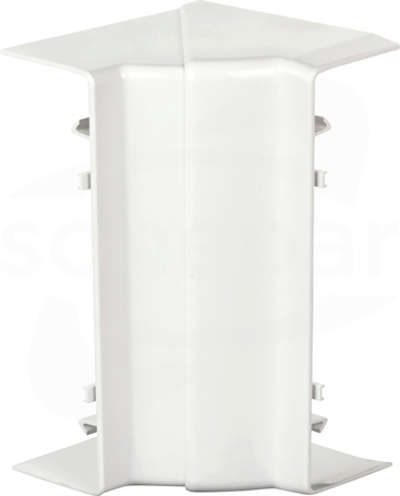 ISM10501P 185 x 55mm - PC/ABS - biel polarna Łącznik narożny wewnętrzny