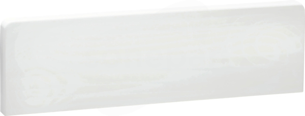 ISM10504P 185 x 55mm - PC/ABS - biel polarna Zaślepka