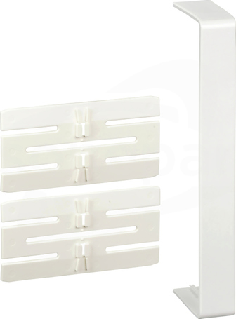 ISM10506P- 185 x 55mm - PC/ABS - biel polarna Łącznik wewnętrzny