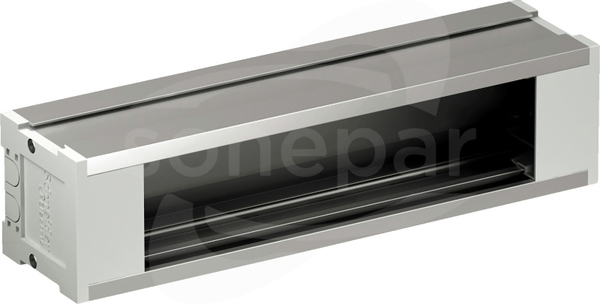 Optiline 45 ISM20421 Podstawowy - 4-moduły - pusty Panel biurkowy