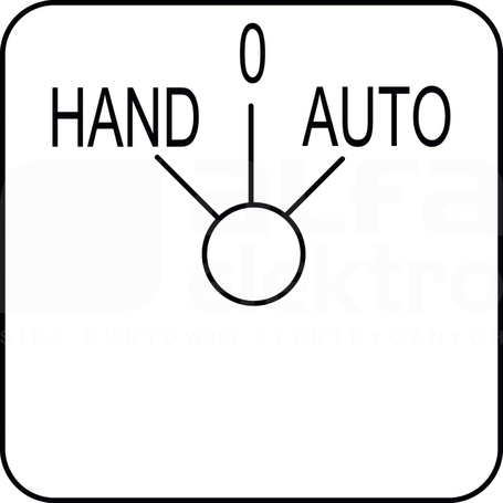 KZ18434L TABLICZKA HAND-0-AUTO