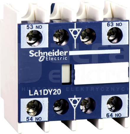 LA1DX02 STYK.POM.2NC BLOK STYK.POMOCN.