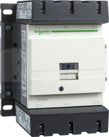 LC1D115R6 115A 55,0kW 1NO+1NC 440V 60Hz Stycznik 3P
