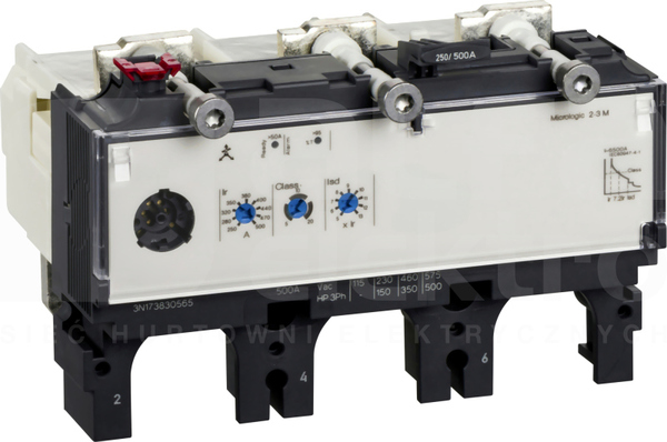 3P3D Micrologic 2.3M 320A COMPACT NSX -ZABEZPIECZENIE