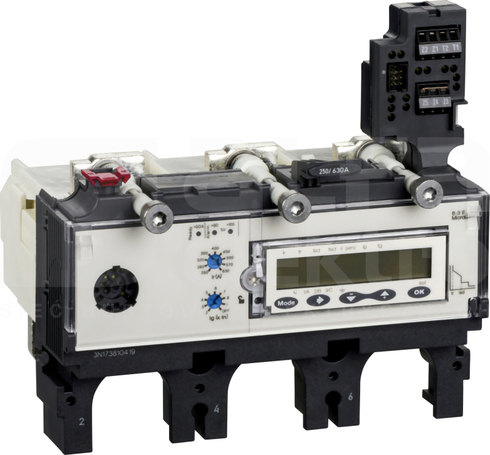NSX400 MICROLOGIC 6.3E COMPACT 3P3D ZABEZP.400A